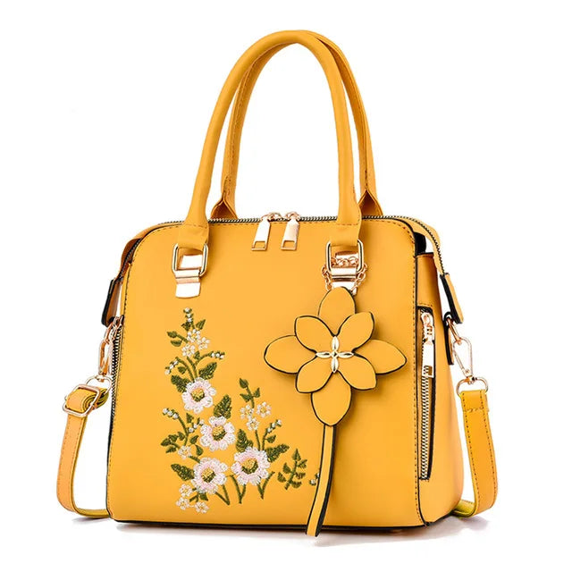 Lily Floral Satchel