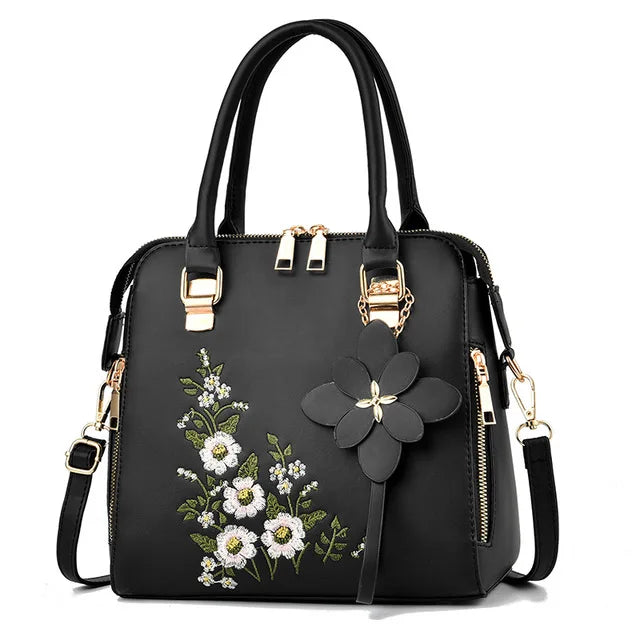 Lily Floral Satchel