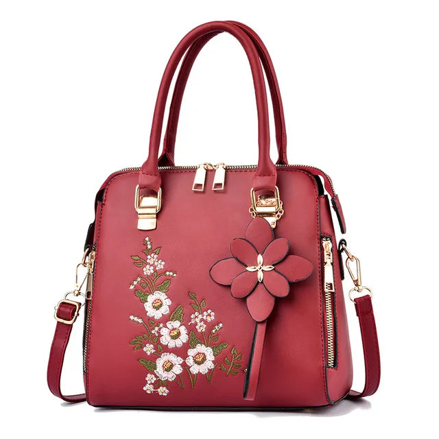 Lily Floral Satchel