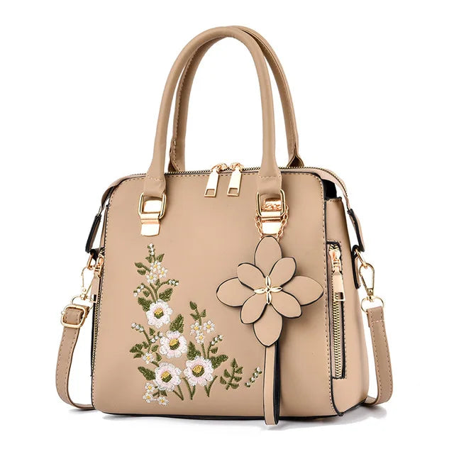 Lily Floral Satchel