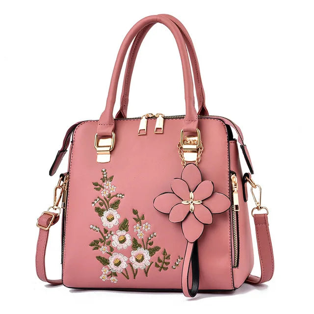 Lily Floral Satchel