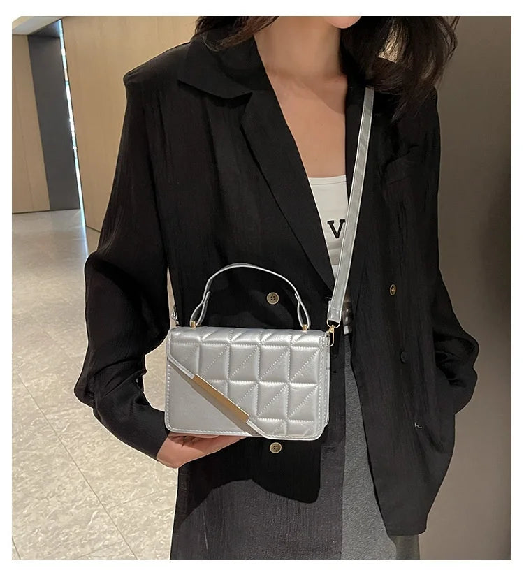 The Aria Quilted Crossbody
