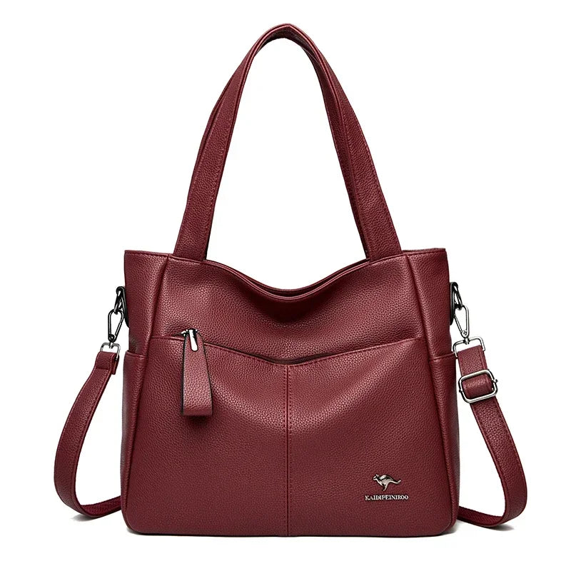 Burgundy Classic Tote