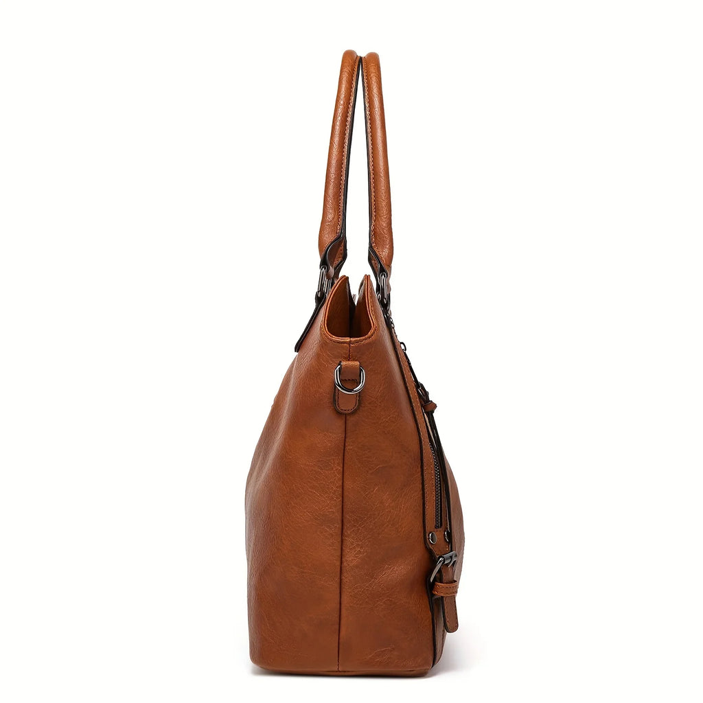 The Maya Zip-Pocket Satchel