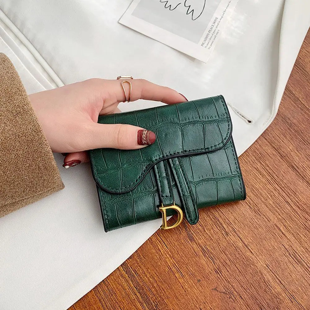 Dora Croc Embossed Wallet