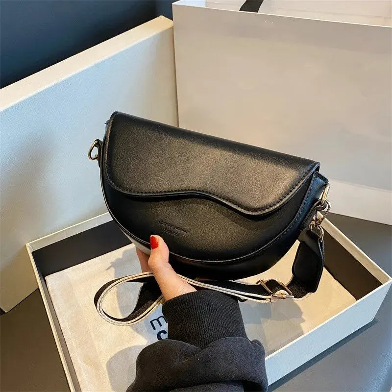 The Nina Wide-Strap Flap