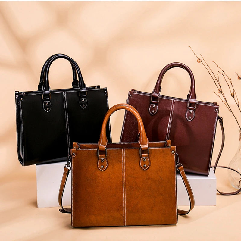 The Parisian Leather Tote