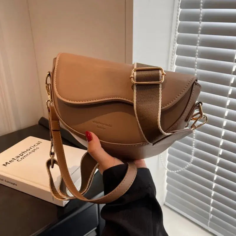 The Nina Wide-Strap Flap