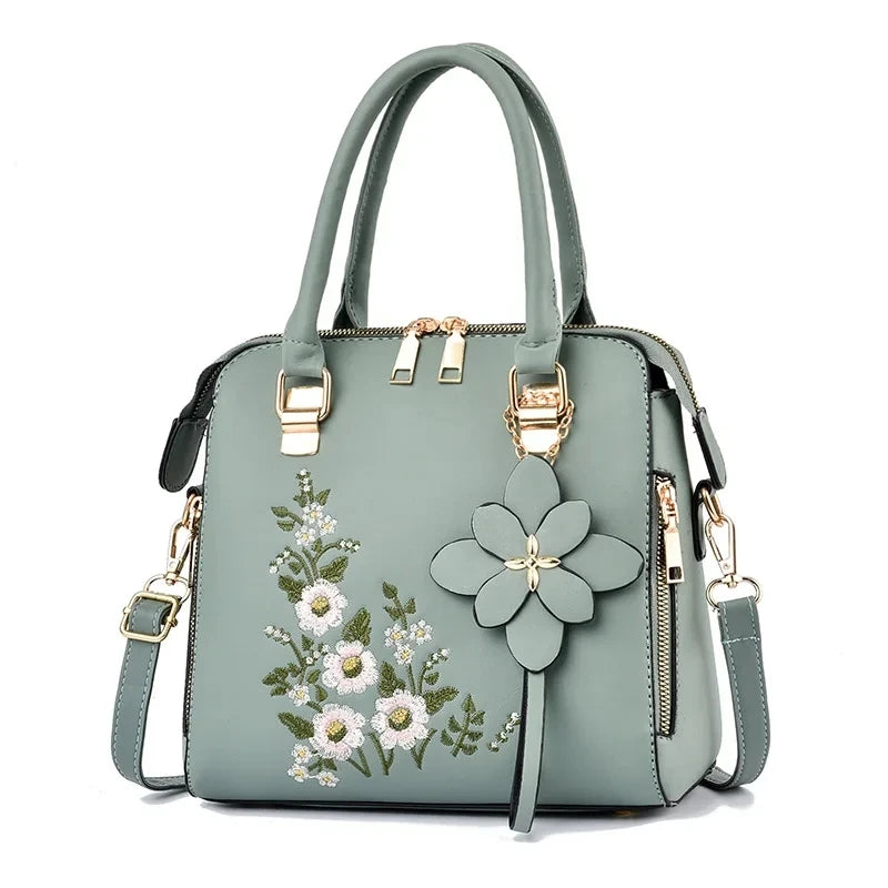 Lily Floral Satchel