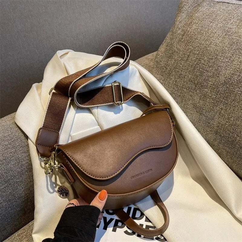 The Nina Wide-Strap Flap