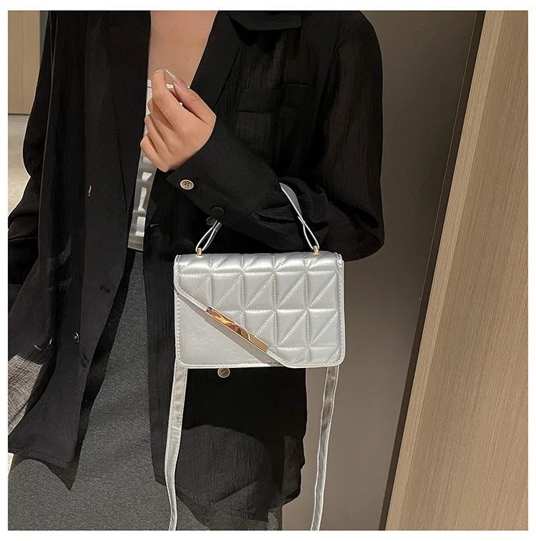 The Aria Quilted Crossbody