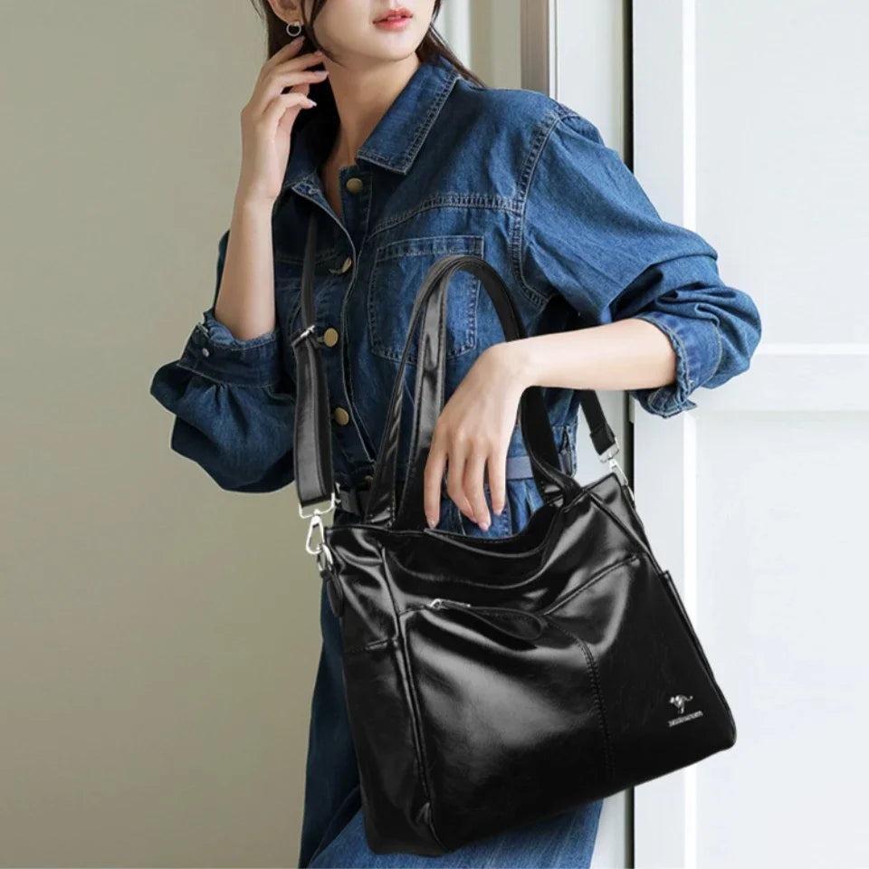Burgundy Classic Tote