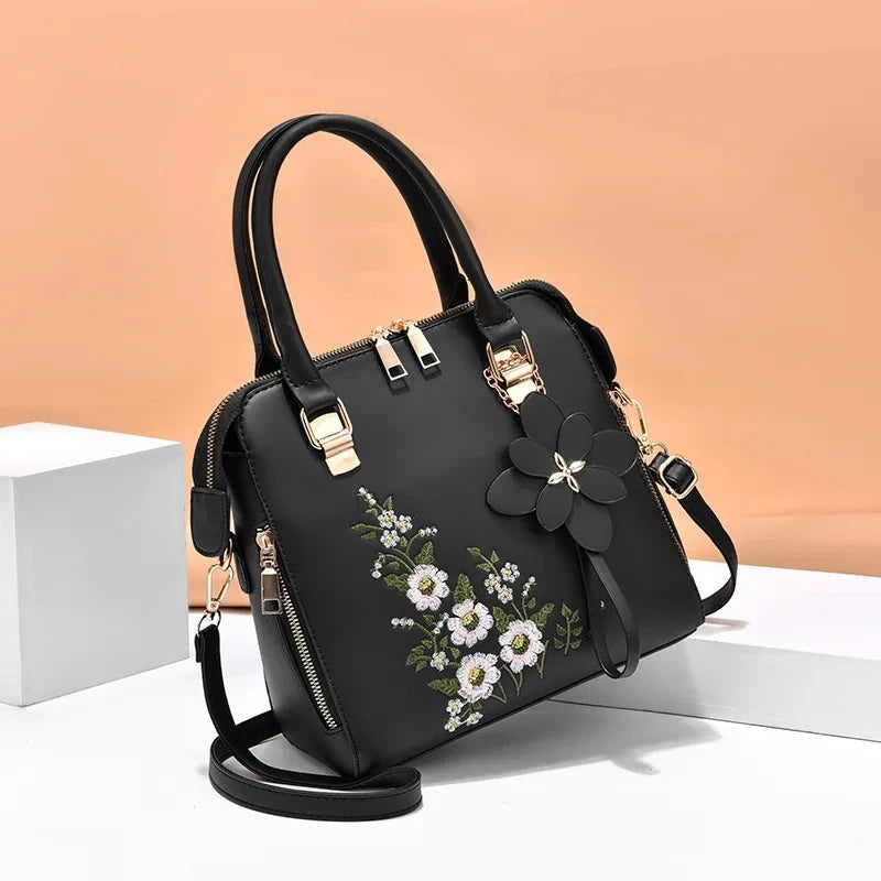 Lily Floral Satchel