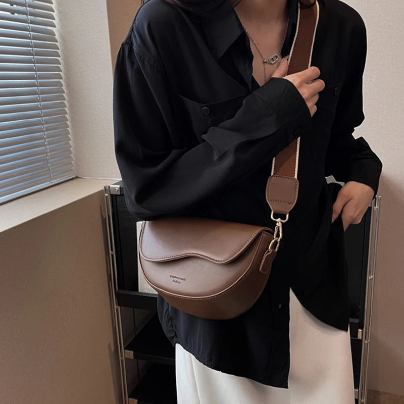The Nina Wide-Strap Flap