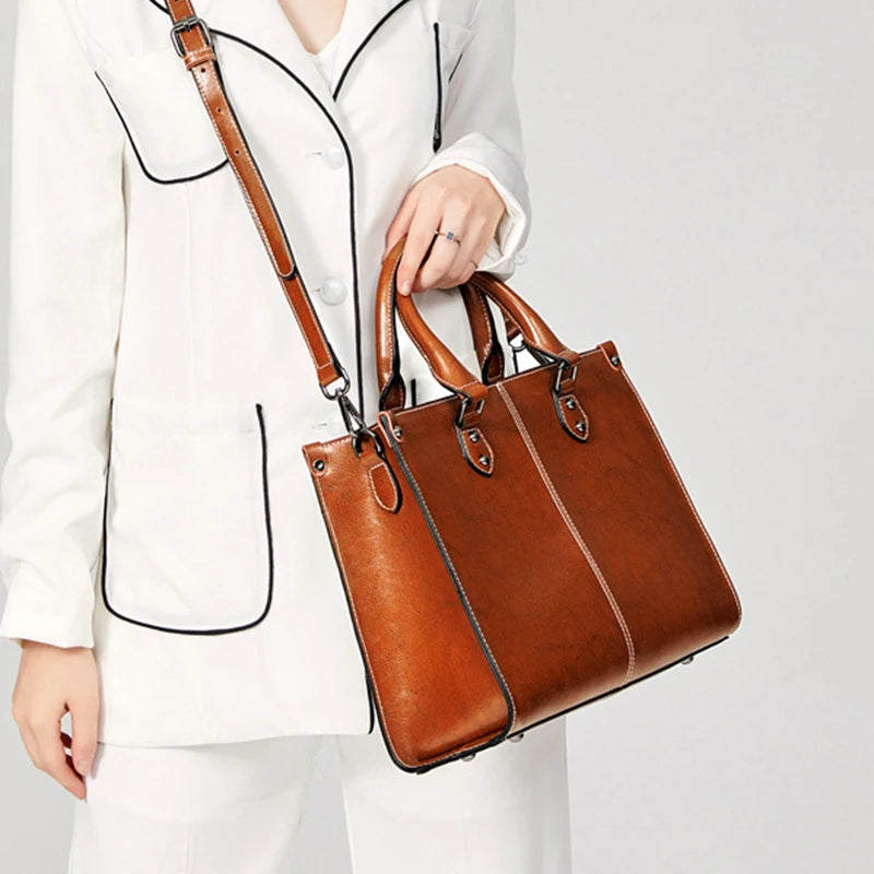 The Parisian Leather Tote