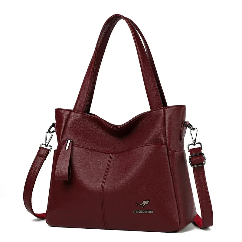 Burgundy Classic Tote