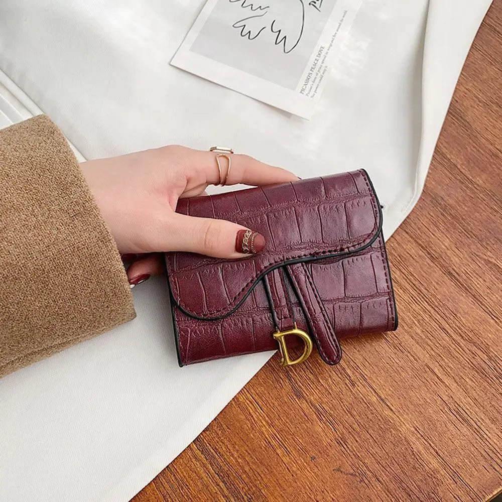 Dora Croc Embossed Wallet