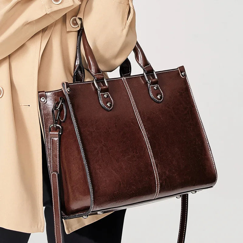 The Parisian Leather Tote