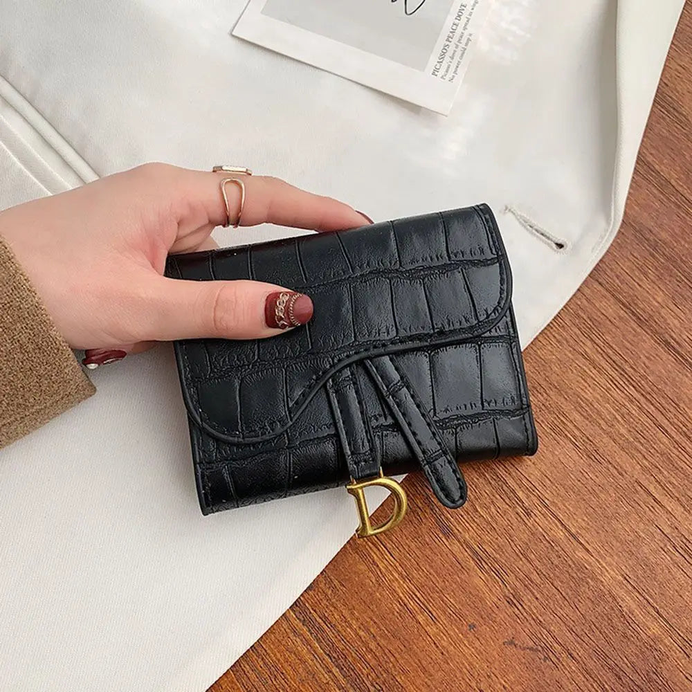 Dora Croc Embossed Wallet