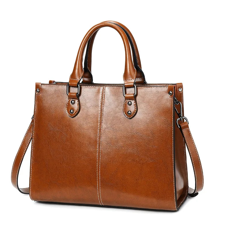 The Parisian Leather Tote
