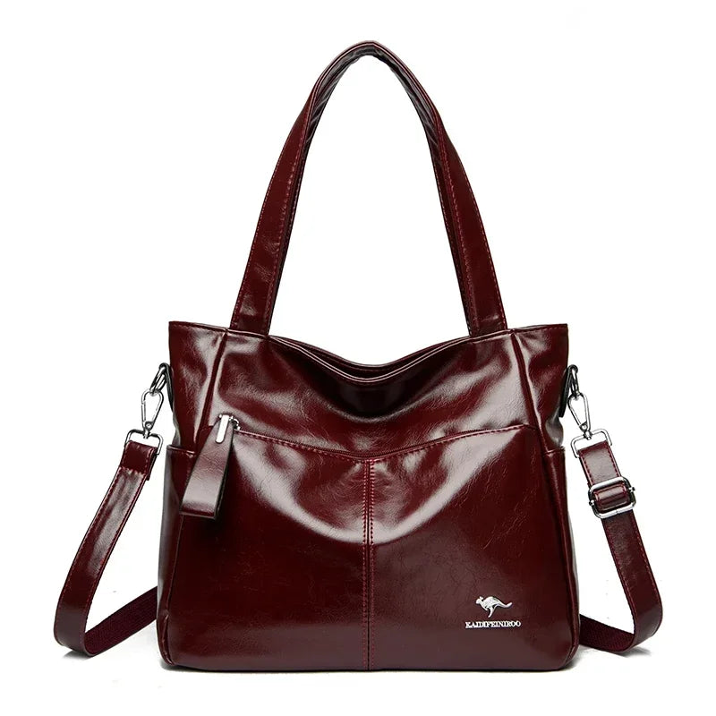 Burgundy Classic Tote