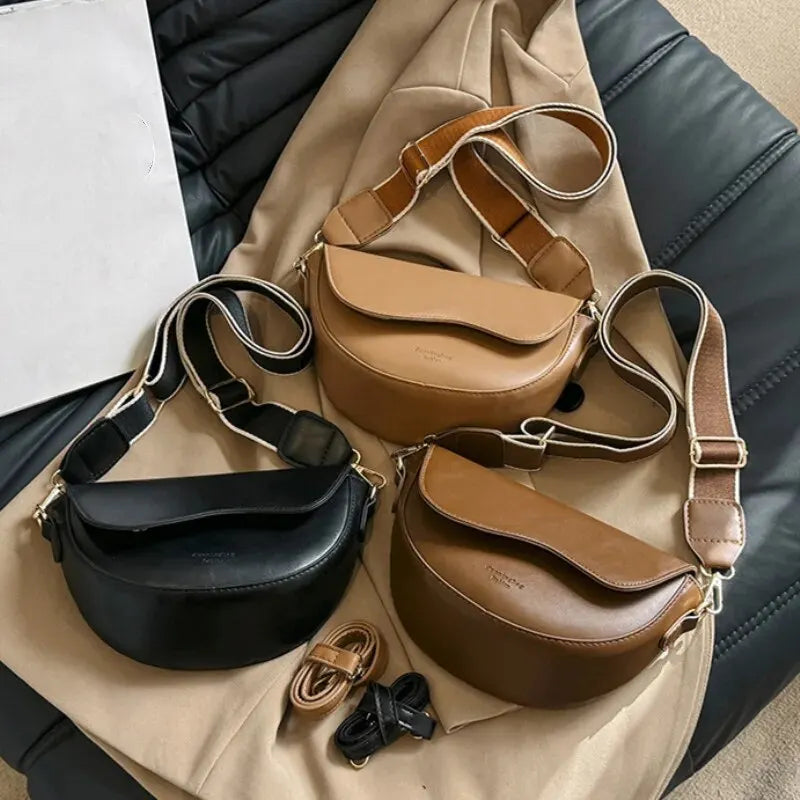 The Nina Wide-Strap Flap