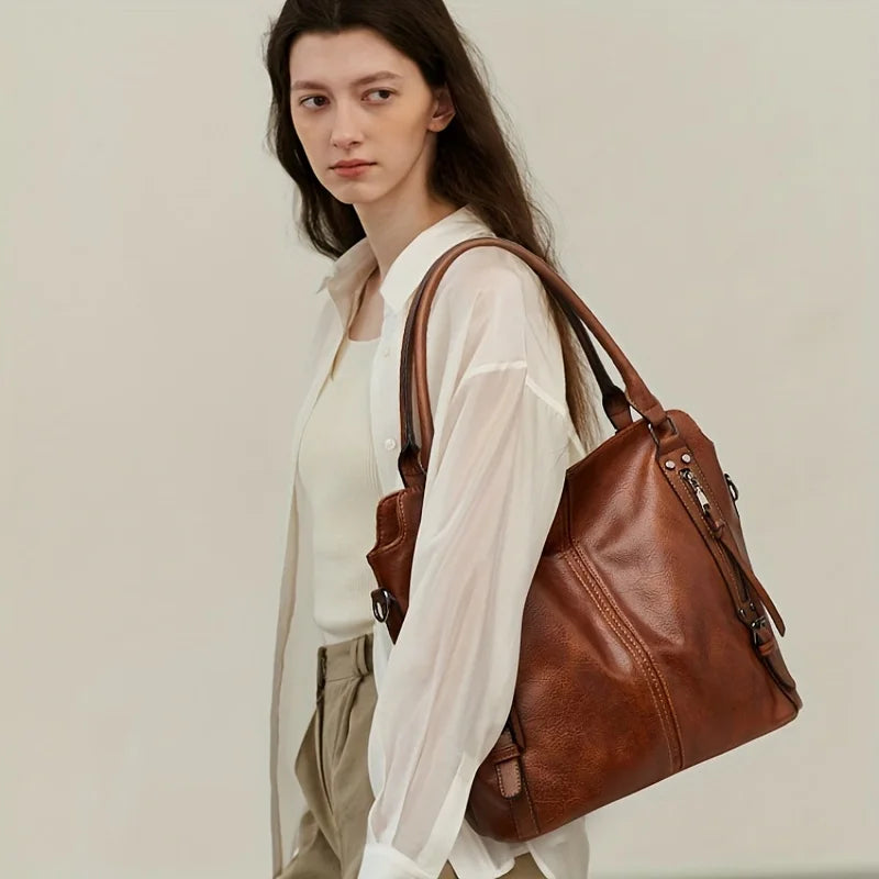 The Maya Zip-Pocket Satchel