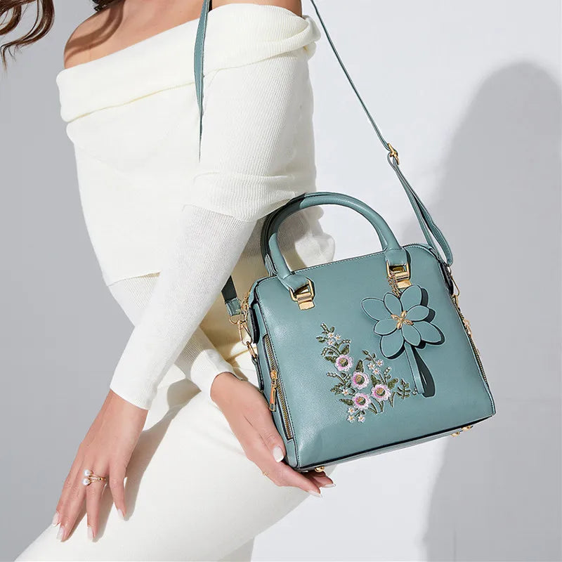 Lily Floral Satchel
