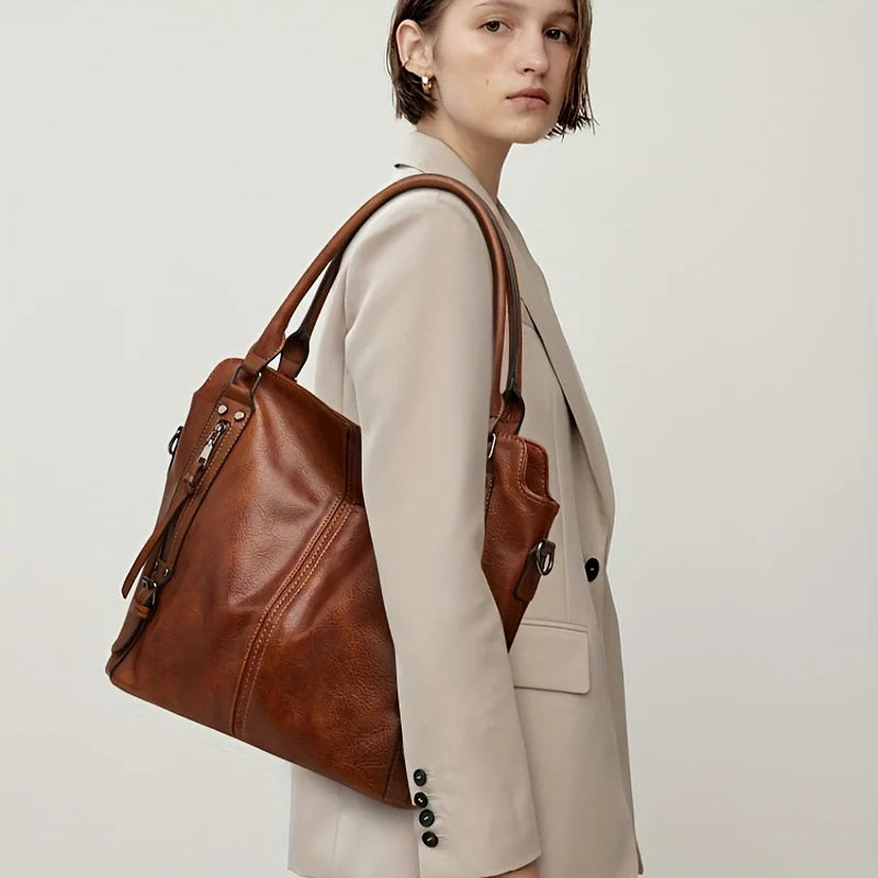The Maya Zip-Pocket Satchel